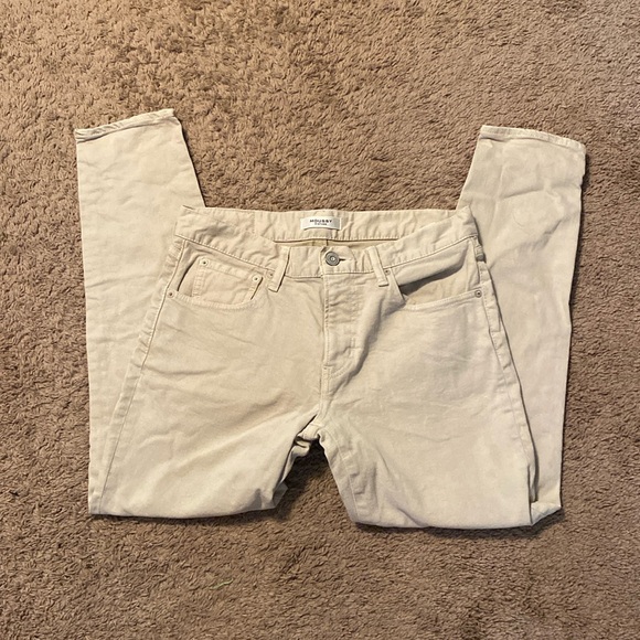 Moussy Vintage Tan Skinny Jeans - Picture 2 of 8